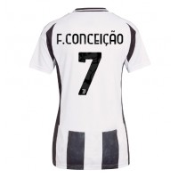 Juventus Francisco Conceicao #7 Replica Home Shirt Ladies 2024-25 Short Sleeve